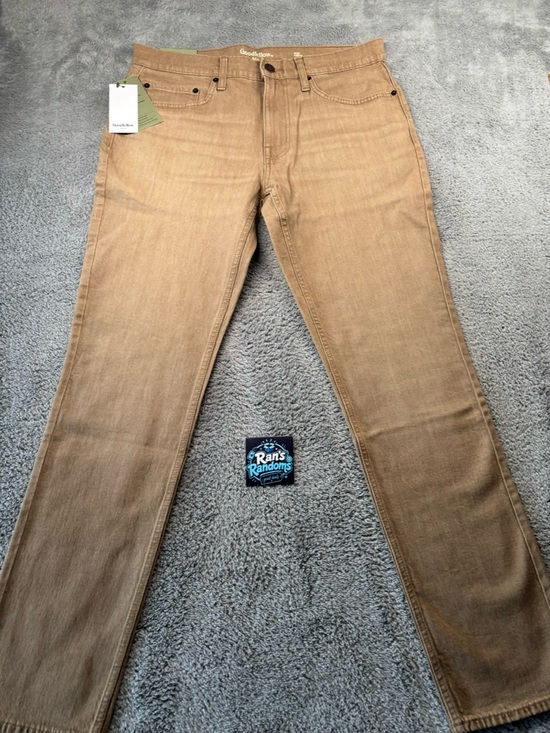 Goodfellow & Co Other - Goodfellow & Co Men’s Tan Slim Fit Jeans Khaki Denim New With Tags Size 38x32